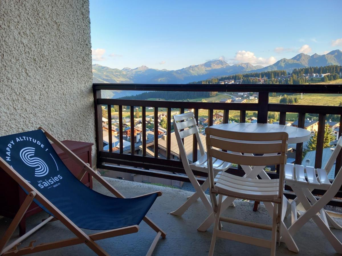 Appartement Chalet En Plein Centre Des Saisies 欧特吕斯 外观 照片