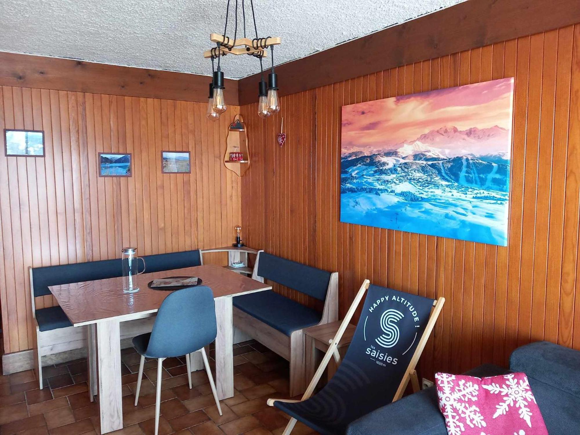 Appartement Chalet En Plein Centre Des Saisies 欧特吕斯 外观 照片
