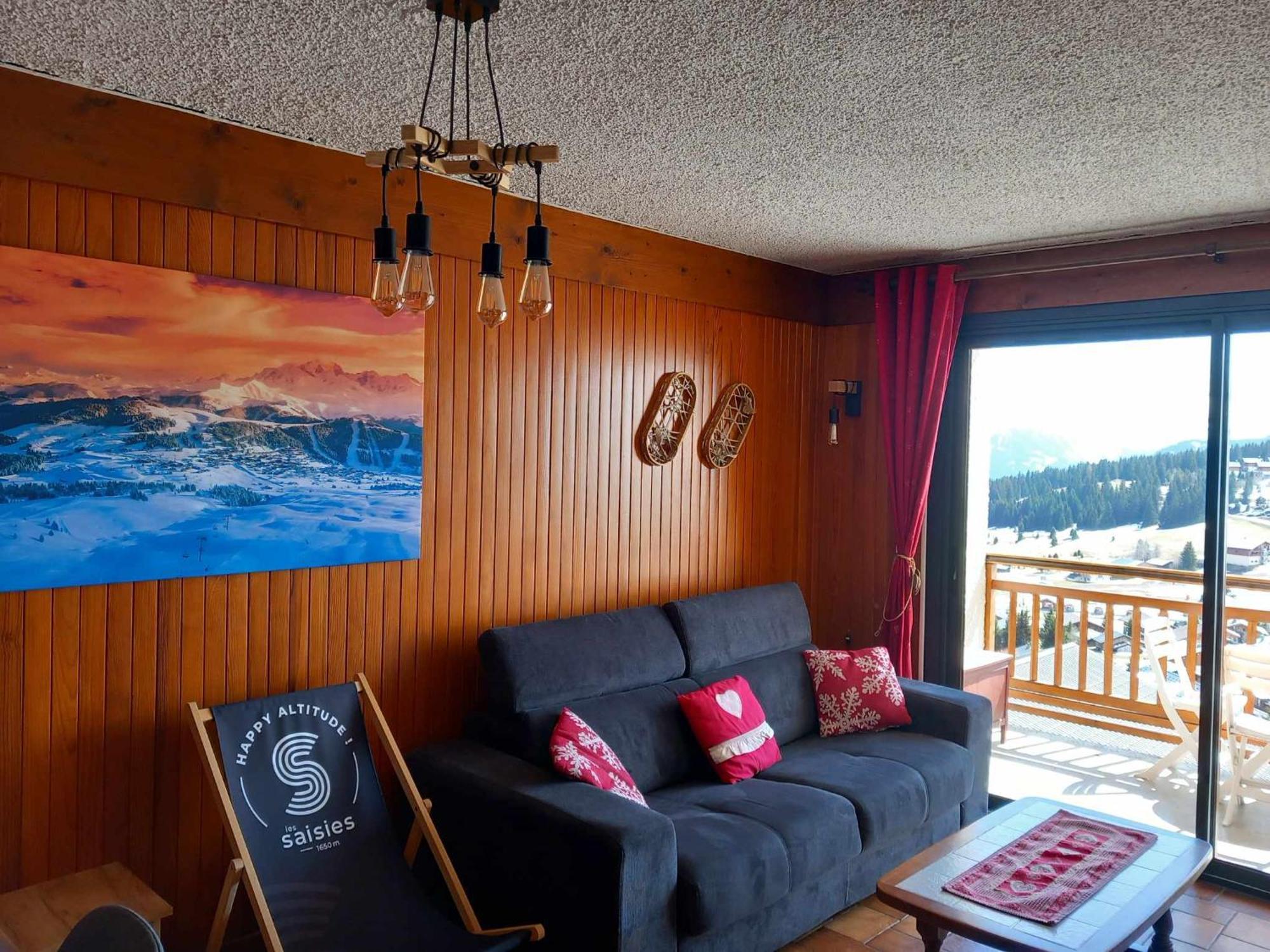 Appartement Chalet En Plein Centre Des Saisies 欧特吕斯 外观 照片