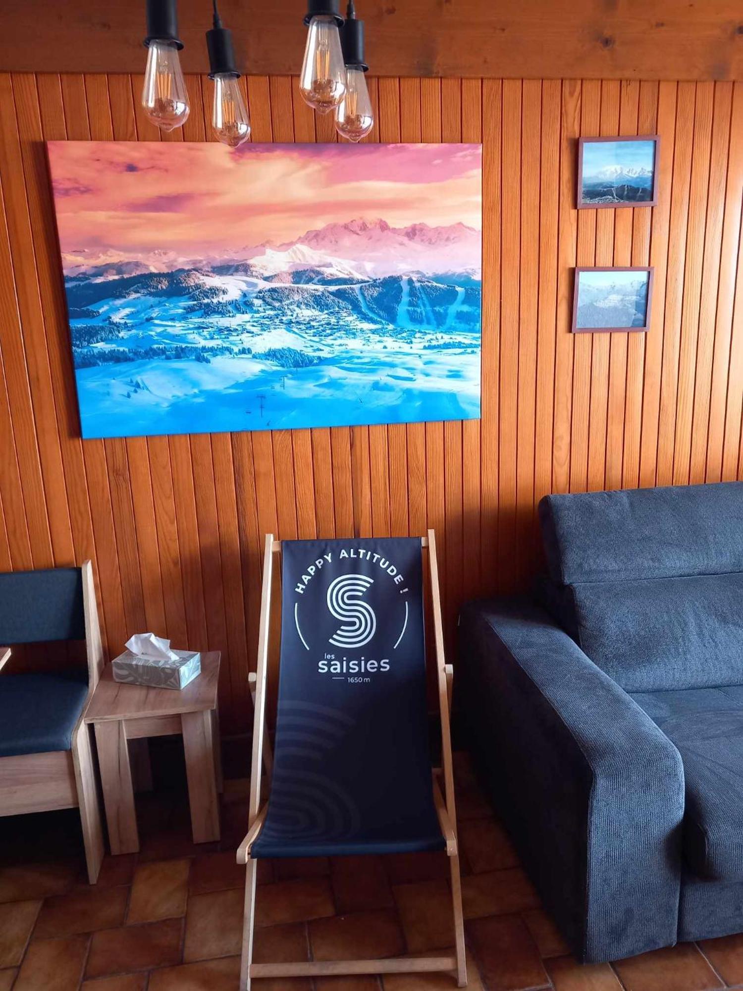 Appartement Chalet En Plein Centre Des Saisies 欧特吕斯 外观 照片